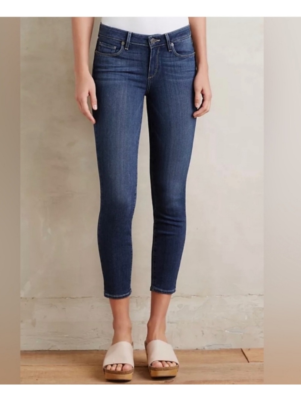 PAIGE Verdugo Crop Skinny Jeans Size 29